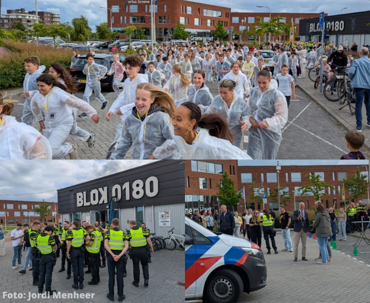 Live: Startschot van The Hunt in de wijk Lagewei/Vrouwenpolder