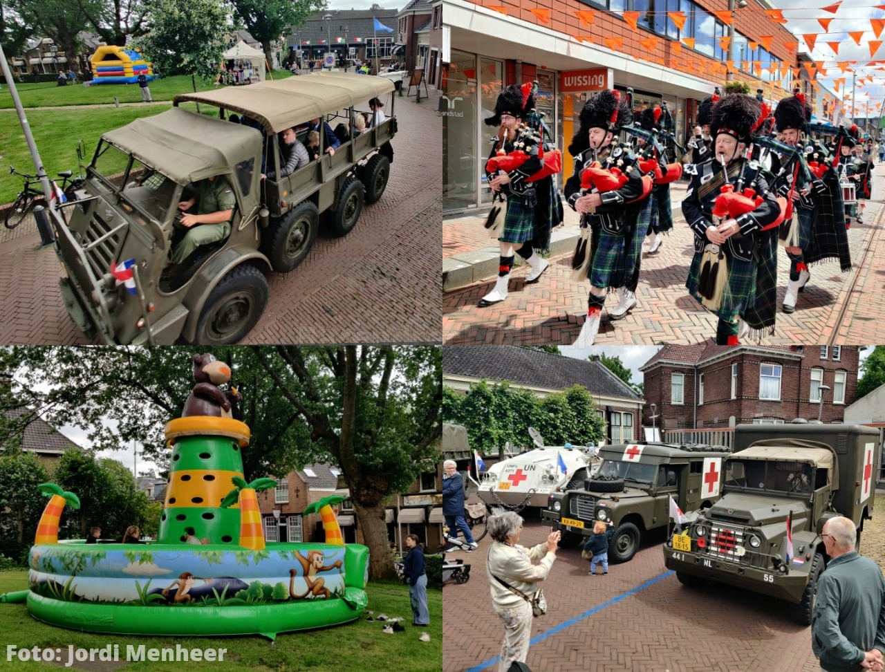 Activiteiten in de Oude Dorpskern tijdens Barendrechtse Veteranendag