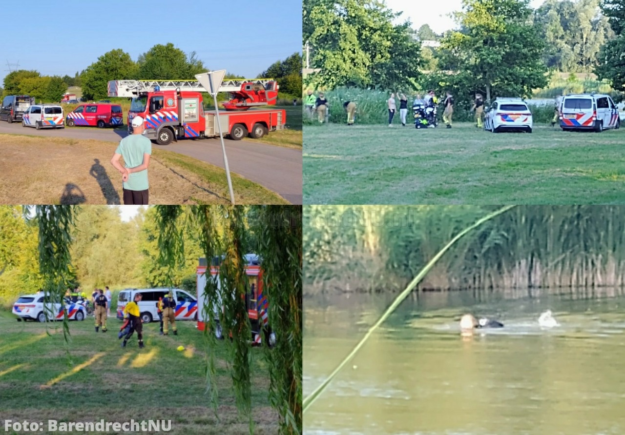 Live: Hulpdiensten met spoed in Kooiwalbos nav melding van persoon/personen te water