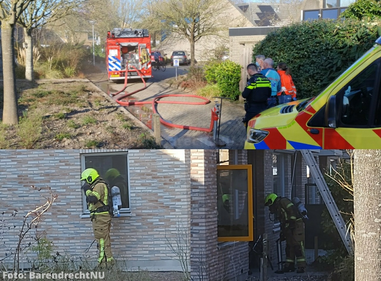 Brand in woning aan de Kempenaar, brand inmiddels geblust