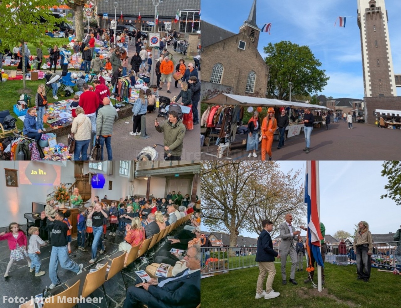 Live: Koningsdag Barendrecht gestart met de aubade, vrijmarkt en braderie inmiddels ook open