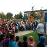 Nieuw speeltoestel voor CBS de Vrijenburg en kinderen uit de wijk (Carnisselande, Barendrecht)