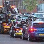 Politie neemt opnieuw voertuigen in beslag aan het Veersemeer