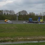 Ongeval met vrachtwagen en personenauto op A29 richting Heinenoordtunnel