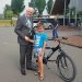 Sem van der Wilk wint fiets met Veiligheidsdag speurtocht