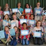 Diploma's uitgereikt bij Harmonievereniging Barendrecht