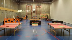Vanmiddag 15:30: Tafeltennis instuif voor kinderen door Taveba in sporthal Riederpoort