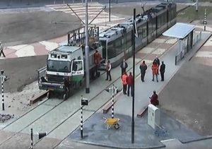 Video: Aanleg trambaan Middeldijkerplein in 2003 - 2004