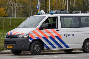 Politieauto, Dierensteinweg, Barendrecht