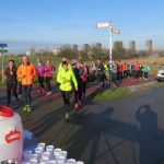 Trainingslopen voor Marathon Rotterdam 2018 bij CAV Energie