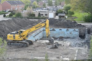 Zwembad 't Keerpunt uitgegraven, moet plaats maken voor nieuwbouw appartementencomplex