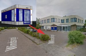 Rabobank plaatst nieuwe geldkiosk aan de Windsingel, ook tijdens en na nieuwbouw op de Rabobank locatie