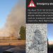 NLAlert vanwege grote brand in Rotterdam: Afvaldeeltjes dalen neer in Carnisselande