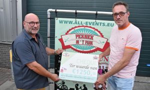 Picknick in 't Park schenkt €1.250 aan Stichting Altijd Feest