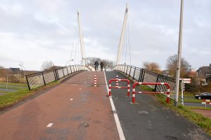 Fietspad fietsersbruggetje Voordijk Barendrecht