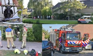 Werkplek van Barendrechtse schrijver aan de Tjalk getroffen door brand: "Zonder hulp van buren sliepen we nu in de caravan"
