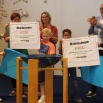Leerlingen CBS Smitshoek overhandigen cheques t.w.v. €8.000 aan goede doelen