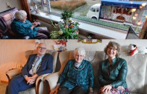 Felicitaties en muzikale verrassing voor 100-jarige mevrouw Butter-Andeweg