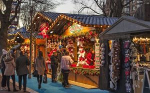 Plan voor Winter- en Kerstfair Barendrecht 2020 met muziek, entertainment en een kunstijsbaan in Park Buitenoord