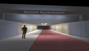 Vernieuwde fietserstunnel bij station Barendrecht: "Verbeteren van de kwaliteit en uitstraling van de tunnel"