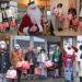 WinterFeest vrijwilligers bezorgen tassen kerstcadeautjes bij eenzame ouderen en klanten van de Voedselbank