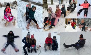 FOTO'S: Sneeuwpret in Barendrecht