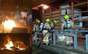 Jaarwisseling: Brand bij Apotheek de Hoefslag, dixie afgebrand en aanhouding vuurwerkverkoper