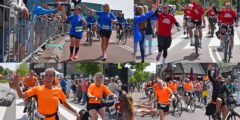 FOTO'S: Doorkomst Roparun Barendrecht 2023