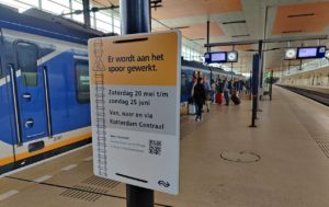 Geen treinen van station Barendrecht tussen zaterdag 27 en maandagavond 29 mei