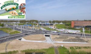 1 juli officiële opening vernieuwde IJsselmondse Knoop: Reuzenrad, foodtrucks en springkussen