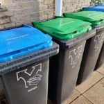 Papier en GFT afvalcontainers gemeente Barendrecht