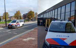 Fatbikers met bivakmuts op in centrum Barendrecht op de vlucht, politie zet achtervolging in