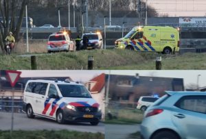 Politie en ambulance met spoed naar Kooiwalbos voor onwelwording: Man gezond, moest nodig poepen