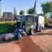 Scooter botst frontaal tegen veegwagen op fietspad Campus Lagewei