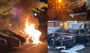 Auto uitgebrand aan het Scharwater