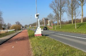 Ruim 6.100 boetes in 2 maanden tijd door flexflitser langs Portlandse Baan
