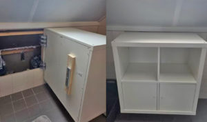 Aanhoudingen na aantreffen van 8 kilo hennep in verborgen ruimte