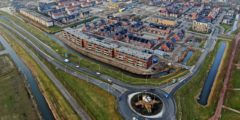 Luchtfoto Kilweg/Oude Trambaan en nieuwbouw wijk ROOS 2.0, Vrouwenpolder, Barendrecht