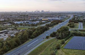 A29 thv Achterzeedijk richting Kilweg (thv Heinenoordtunnel/waterzuivering/zonnepark)