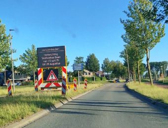15 jun - 21 aug: Afsluitingen door werkzaamheden aan Smitshoekse Baan