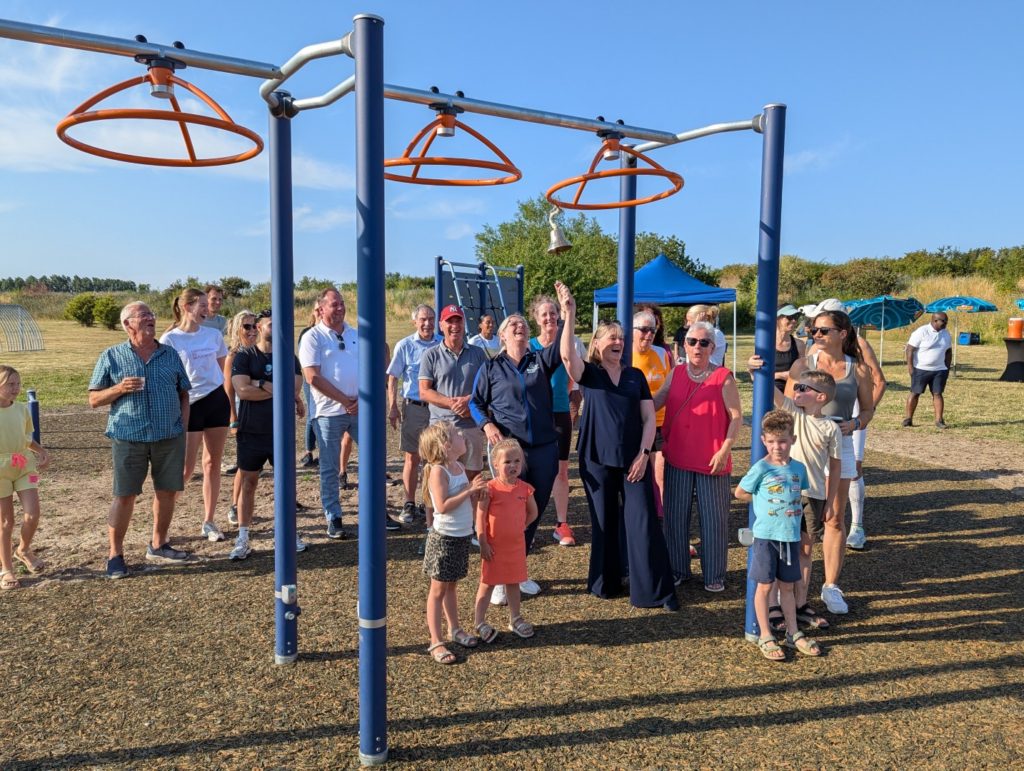 Nieuw bootcampparcours geopend in Carnisser Park op geluidswal A15
