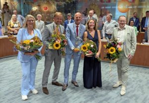 Nieuw college van B&W van start met twee nieuwe wethouders