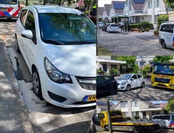Dealer aangehouden na achtervolging, sok met drugs in heg aangetroffen aan de Chopinstraat