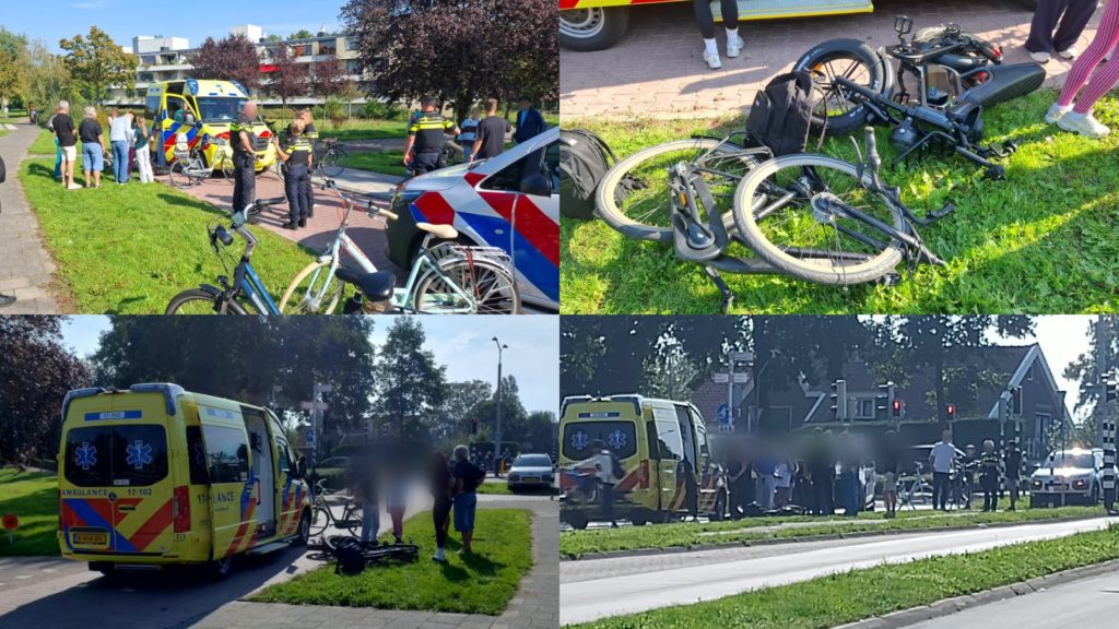 Aanrijding fatbike/fietser op 2e Barendrechtseweg, scootmobiel rijdt door bij tweede ongeval