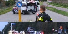 Man steekt vuurwapen in mond, politie schiet man in been bij de Oude Maas