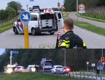 Man steekt vuurwapen in mond, politie schiet man in been bij de Oude Maas