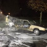 Auto uitgebrand op parkeerplaats Vrijenburgerbos