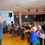Jan Groeneveld bridge toernooi in aula van Dalton Lyceum Barendrecht