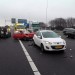 Drie gewonden bij kop-staart aanrijding A29, Barendrecht