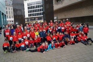 Jeugdleden CAV Energie vallen in de prijzen bij Kids Run Rotterdam